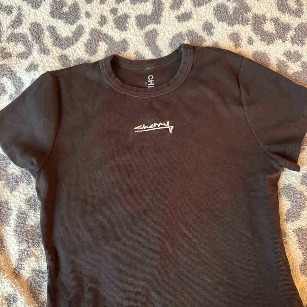Cherry Black T-Shirt